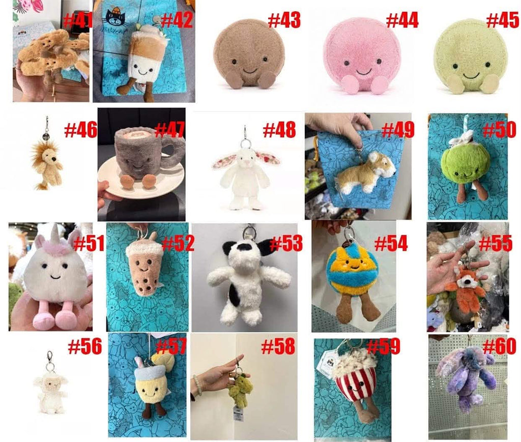 jelly cat keychains