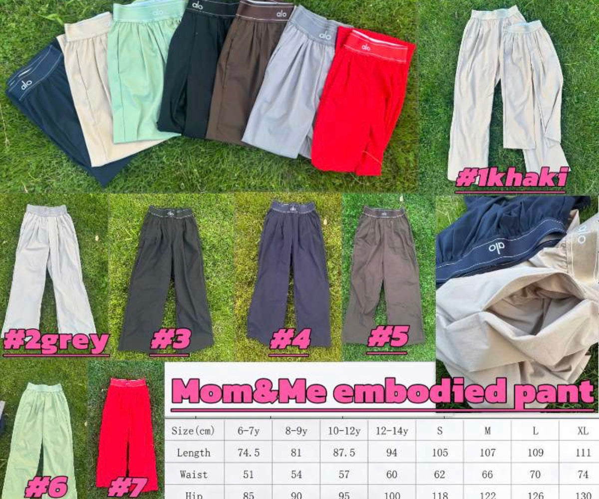 Alo Pants adults and kids