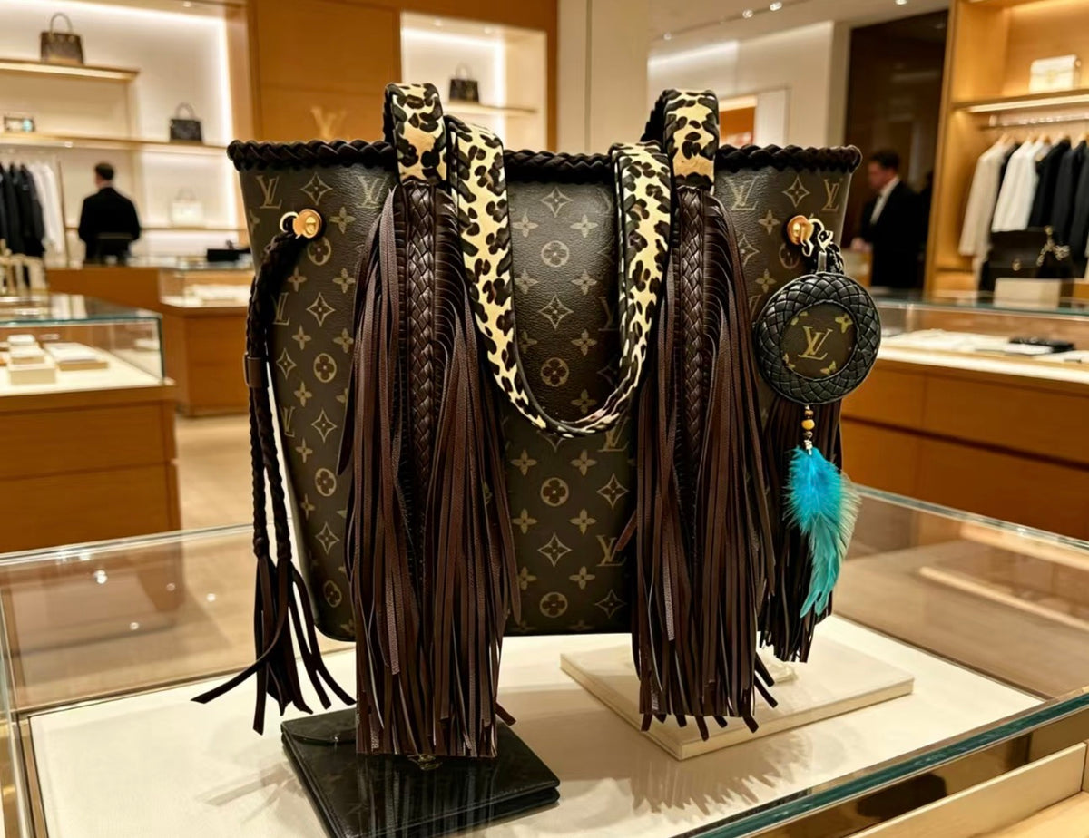LV Fringe Purse