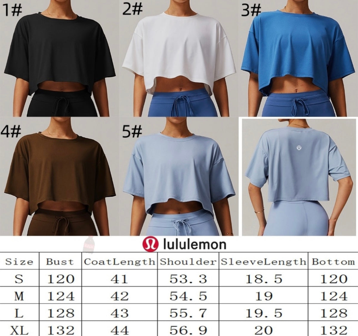 Lululemon Crop Shirt