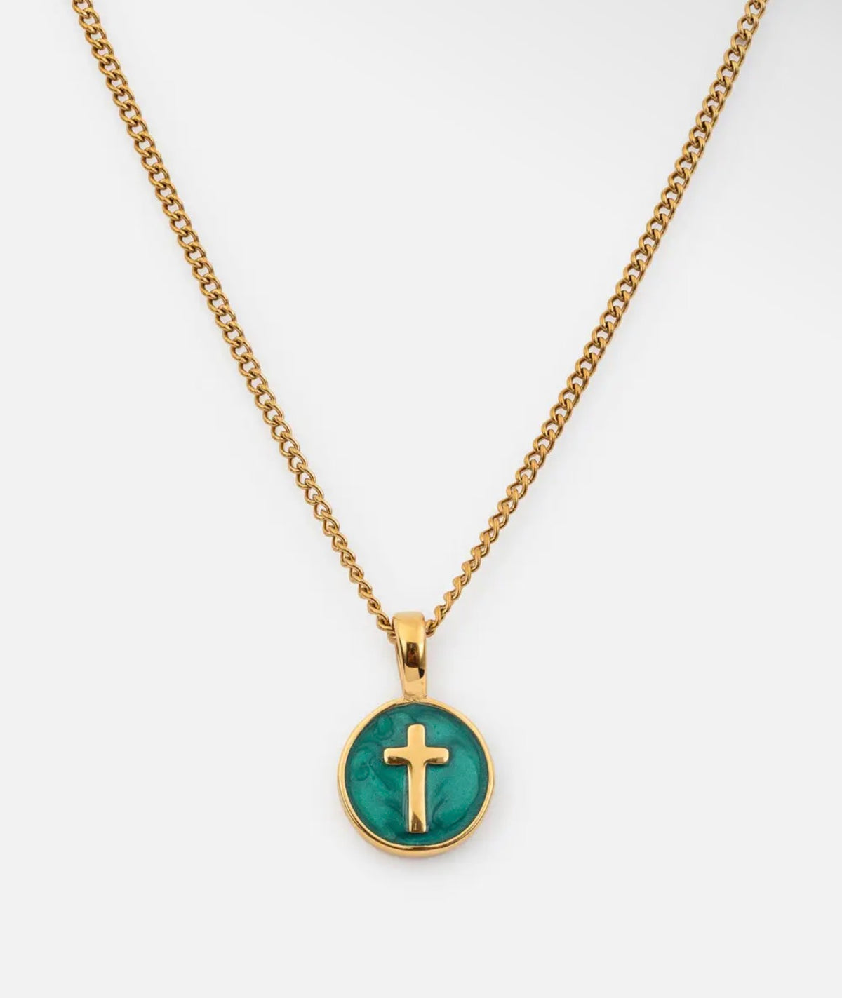 emerald-agape-cross-necklace