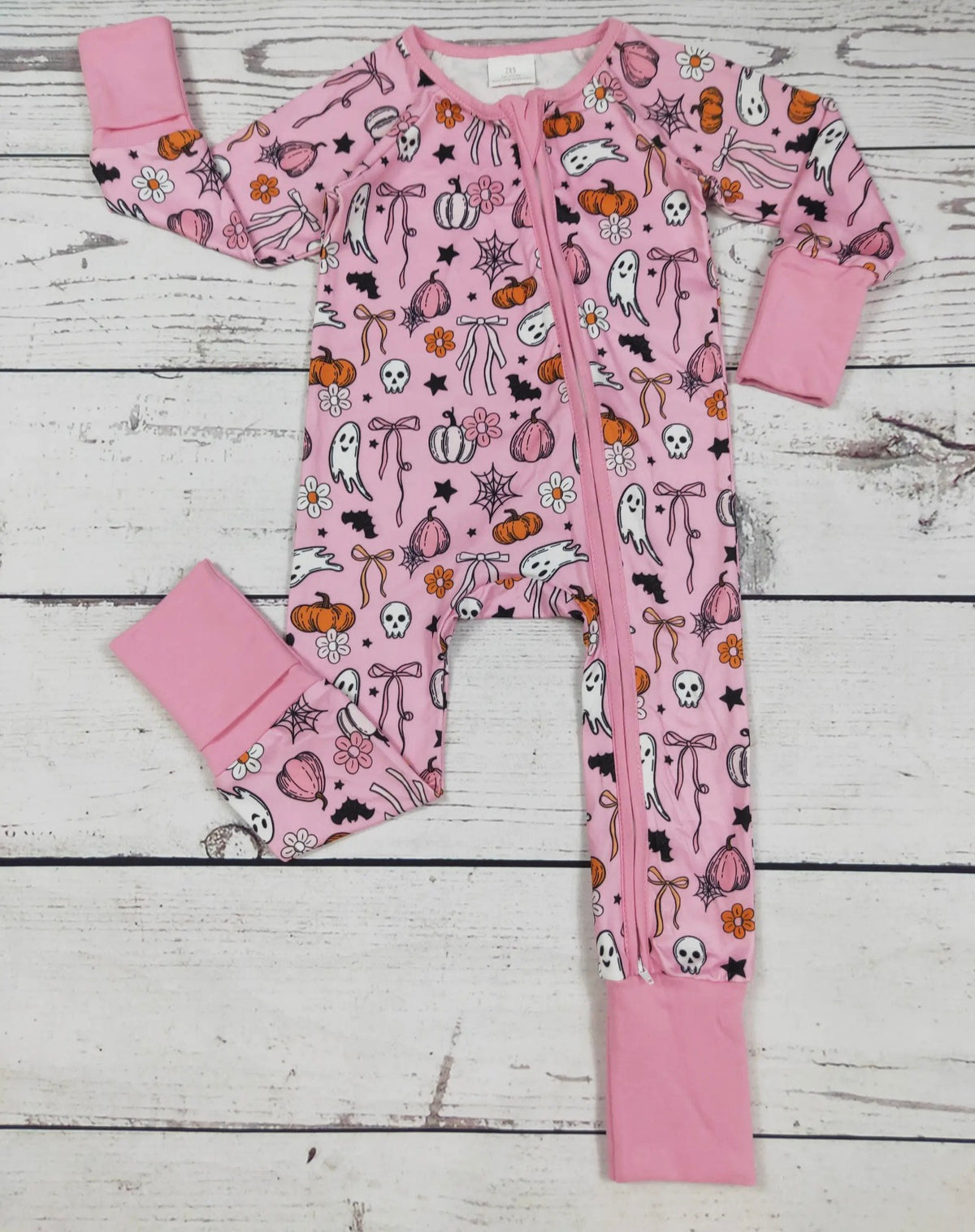 baby-girl-bow-printed-halloween-zipper-sleeper