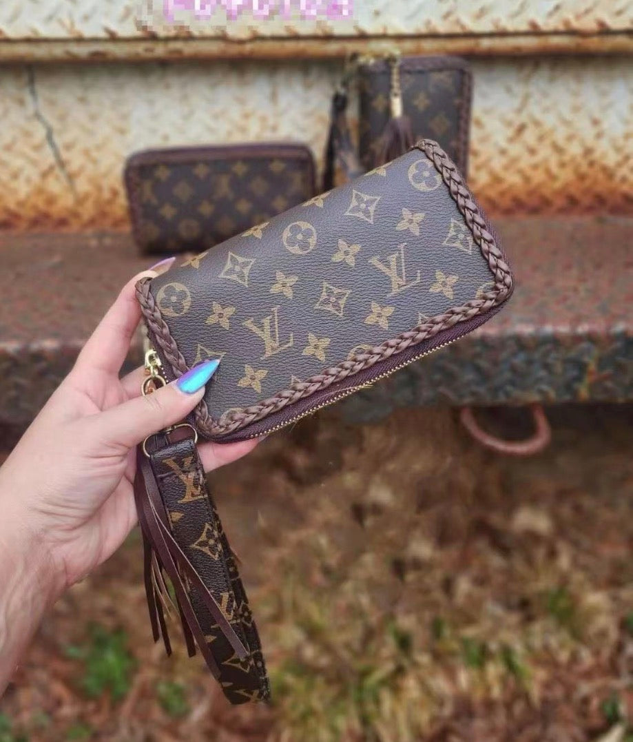 LV Fringe Wallet