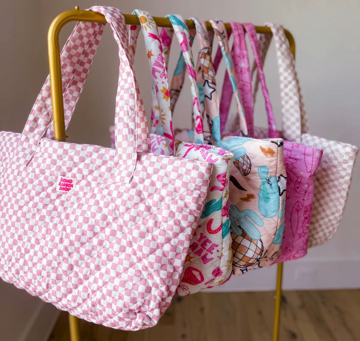 quilted-fabric-carryall-western-print-tote