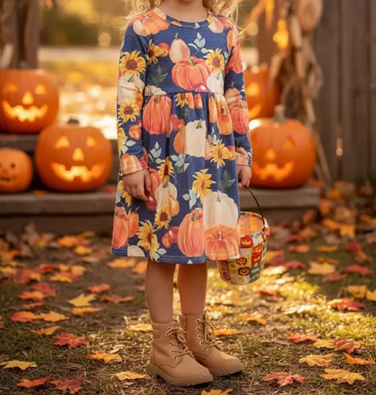 pumpkin-and-sunflower-dress