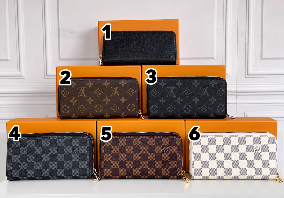 LV Double Zipper Wallet