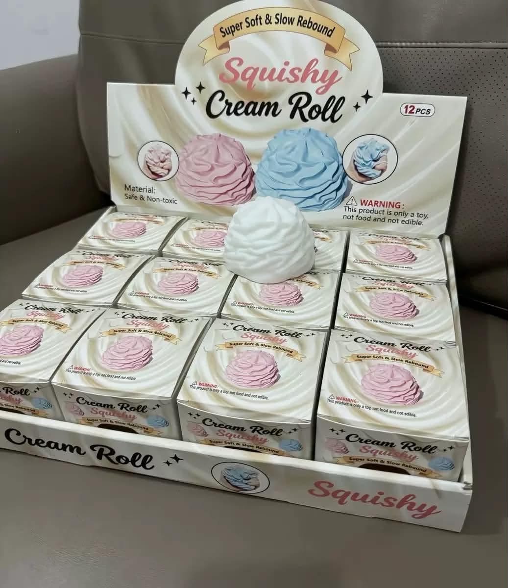 squishy cream roll