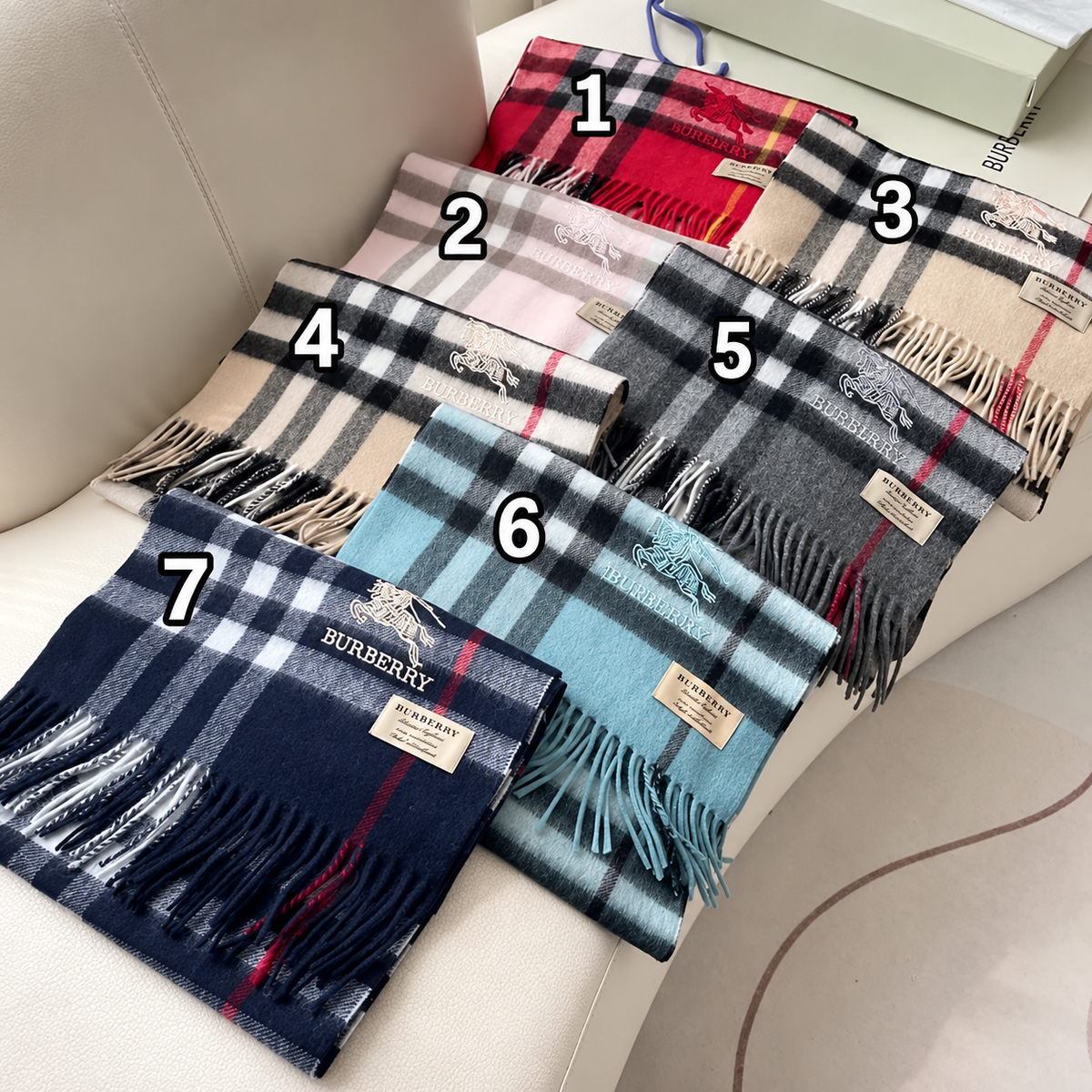 Burberry Scarf- Real Cashmere