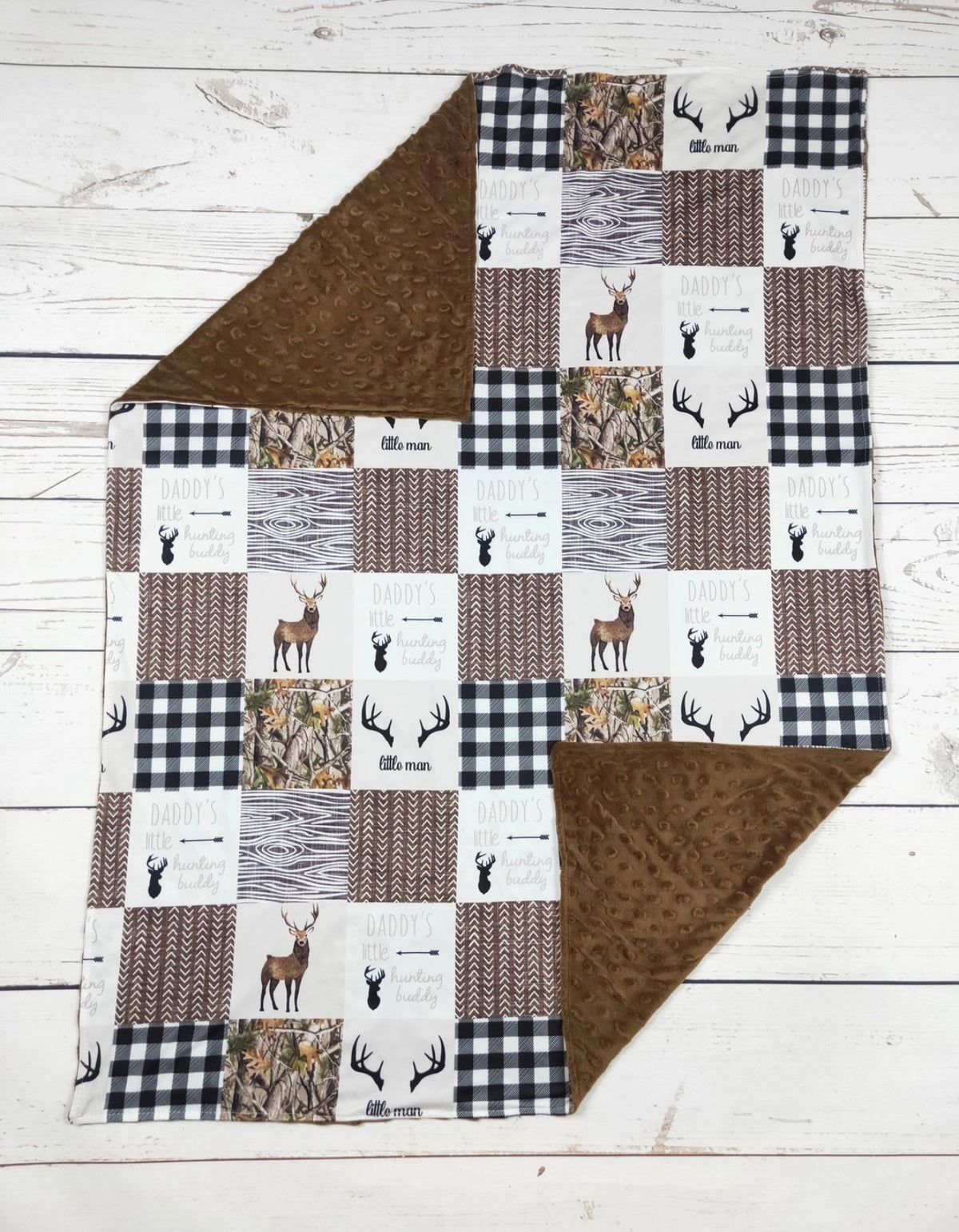 little-man-deer-print-blanket