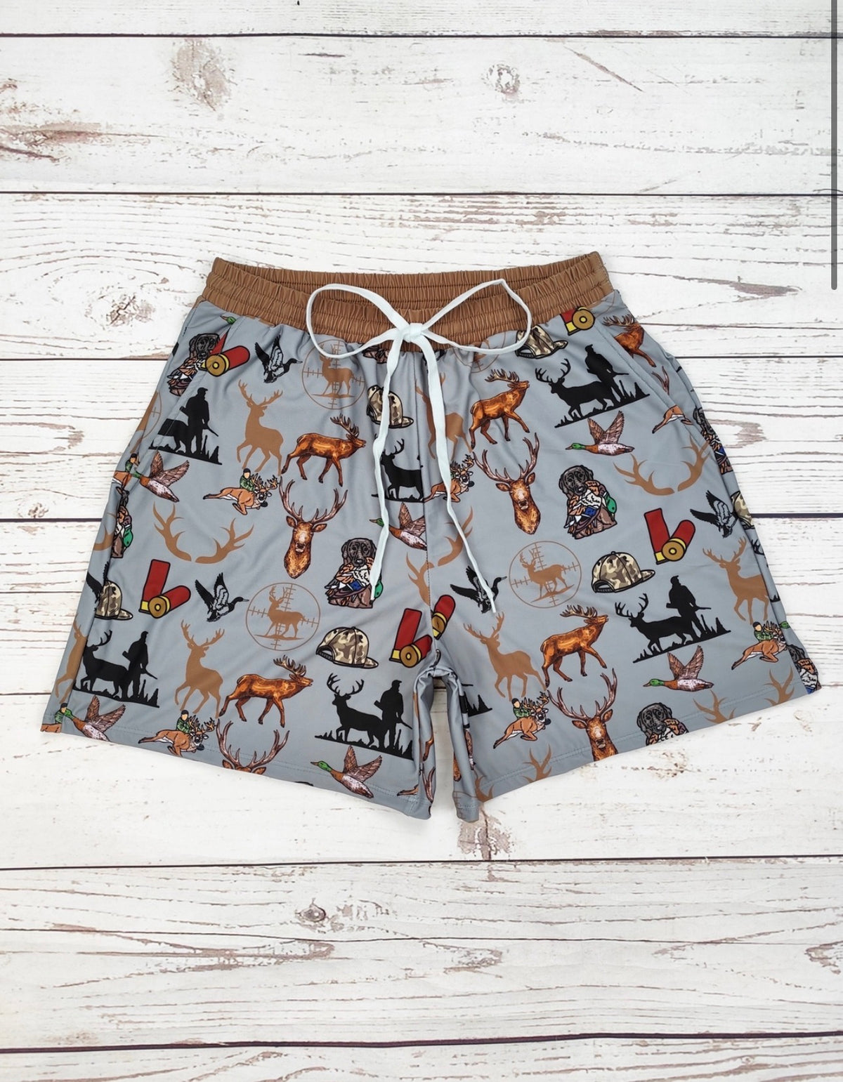 hunting-print-shorts-with-pockets