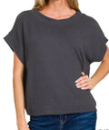 zenana-raised-rib-top-black