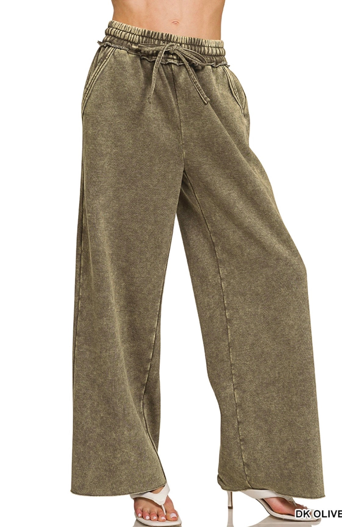 zenana-fleece-sweatpants-with-pockets-dark-olive