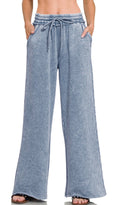 zenana-fleece-sweatpants-with-pockets-dusty-blue