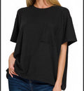 zenana-rib-oversized-front-pocket-tee-black