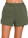 zenana-shorts-with-pockets-dark-olive