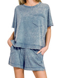 zenana-cotton-top-and-shorts-set-dusty-blue