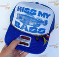 Kiss My Bass Trucker Hat