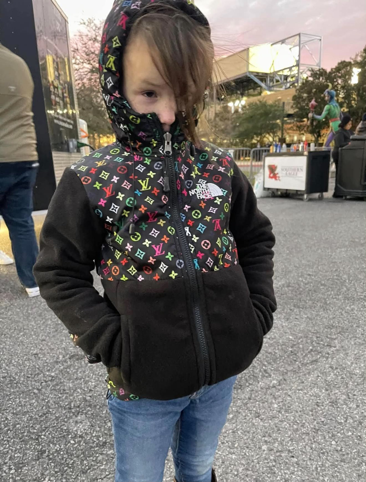 Kids Design North Face Jacket
